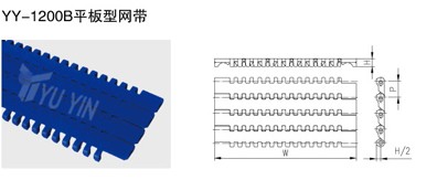 平板型網帶